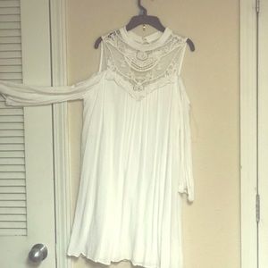 Women’s white dress